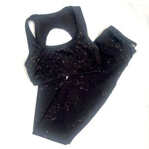 JOY LAB Constellations Sports Bra & Leggings Set / Small